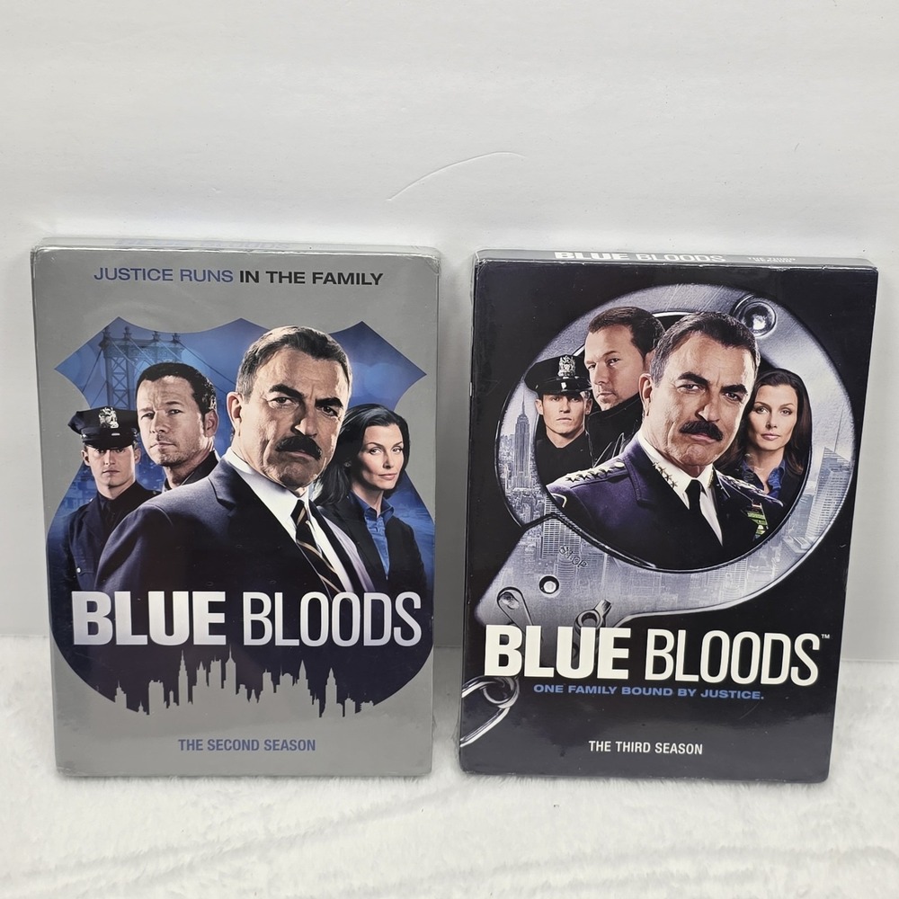 Blue Bloods TV Series Seasons 2 and 3 [DVD Sets] Tom Selleck New/Sealed!